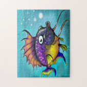Puzzle Rainbow Fish (Vertical)