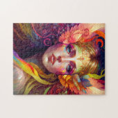 Puzzle Rainbow Goddess Imaginaire Art (Horizontal)