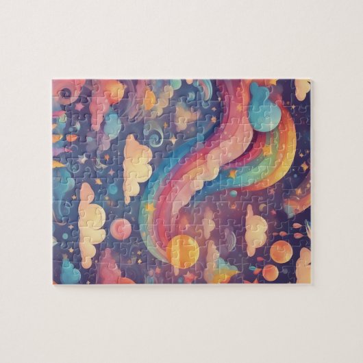 Puzzle Rainbow Imaginaire Monde Colorful Magic Kingdom (Horizontal)