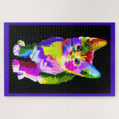 Puzzle Rainbow Kitty (Horizontal)