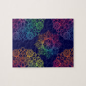 Puzzle Rainbow Mandala (Horizontal)