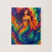 Puzzle Rainbow Mermaid (Vertical)