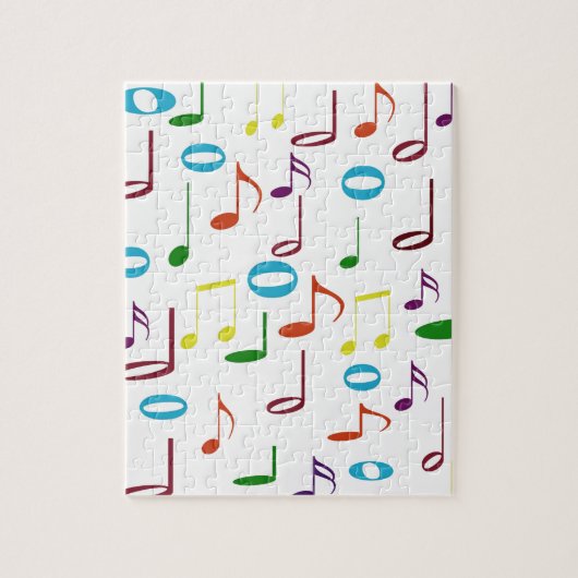 Puzzle Rainbow Notes (Vertical)