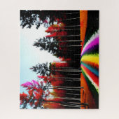 Puzzle Rainbow Road à travers la forêt enchantée (Vertical)