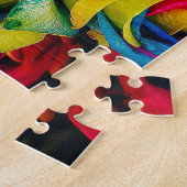 Puzzle Rainbow Rose (Côté)