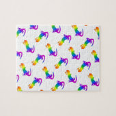 Puzzle Rainbow Salamander (Horizontal)