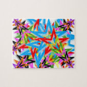 Puzzle Rainbow Shooting Stars (Horizontal)