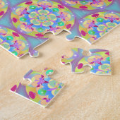 Puzzle Rainbow Song Mandala extrêmement difficile (Côté)