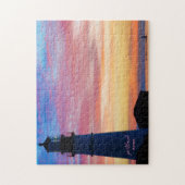 Puzzle Rainbow Spectrum Sunrise Portland Head Lighthouse (Vertical)
