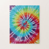 Puzzle Rainbow Spiral Photo (Vertical)