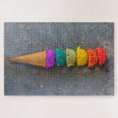 Puzzle Rainbow Summer Glace Treat (Horizontal)