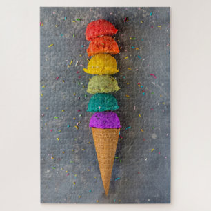 Puzzle Rainbow Summer Glace Treat