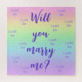 Puzzle Rainbow Voulez-Vous Me Marier Proposition Jigsaw P (Vertical)