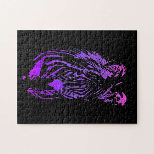 Puzzle Rainbow Zebra (Horizontal)