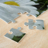 Puzzle Raindrops sur Daisy I Floral Fleur sauvage (Côté)