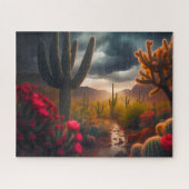 Puzzle Rainy Desert (Horizontal)