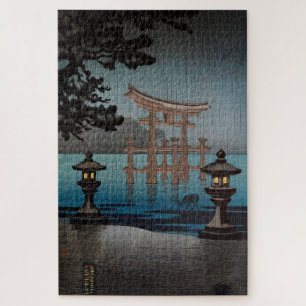 Puzzle Rainy Miyajima par Tsuchiya Koitsu