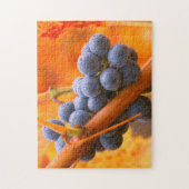 Puzzle Raisin Ripe Dans Le Vignoble (Vertical)