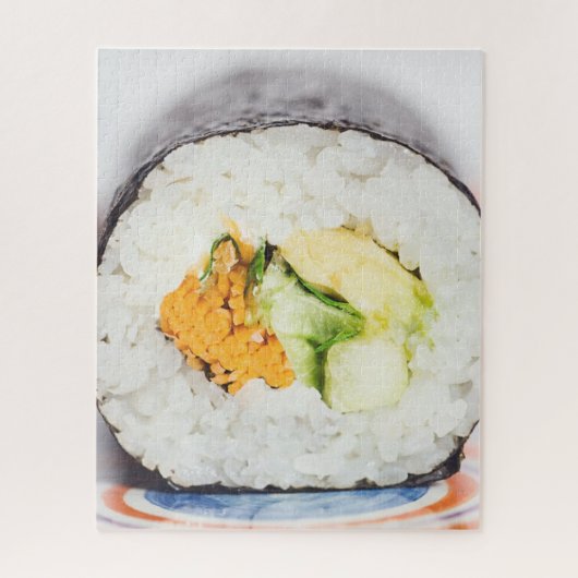 Puzzle Râle de sushi Poisson et riz (Vertical)