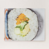 Puzzle Râle de sushi Poisson et riz (Horizontal)