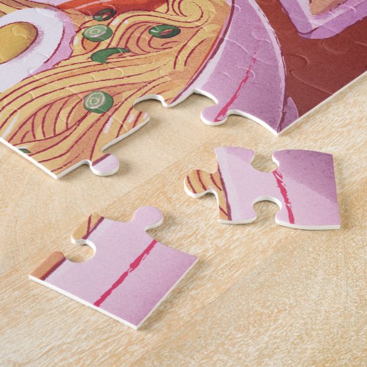 Puzzle Ramen Cat (Côté)
