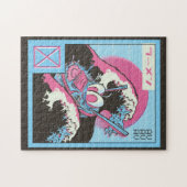 Puzzle Ramen Vaporwave (Horizontal)