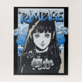 Puzzle Rampage en fleur : Ombres sous le ciel qu'il évoqu (Vertical)