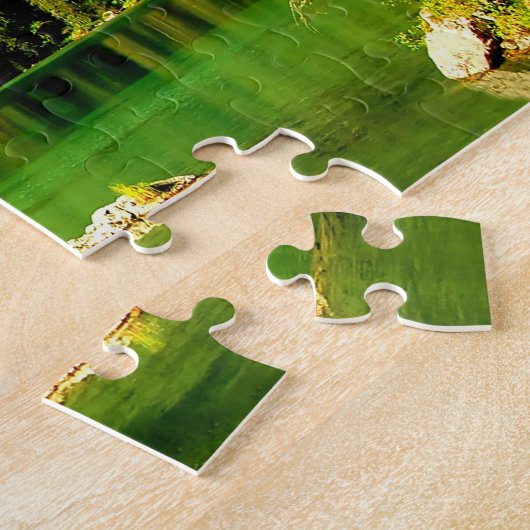 Puzzle Ramsau Hintersee Bavière. (Côté)