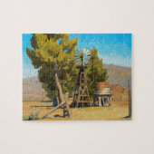Puzzle Ranch Windmill, Carson, Nevada par Maynard Dixon (Horizontal)