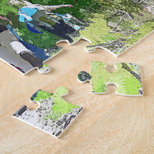 PUZZLE RANDONNÉE (Côté)