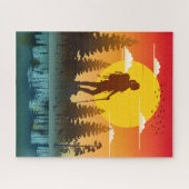 Puzzle Randonnée des femmes nature (Horizontal)