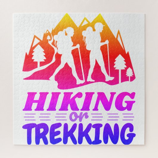 Puzzle Randonnée ou trekking (Vertical)