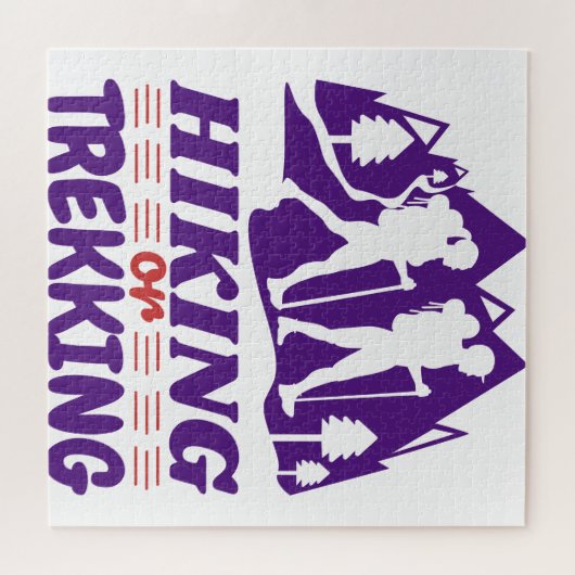 Puzzle Randonnée ou trekking (Horizontal)