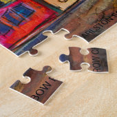 PUZZLE RANGÉE D'ARC-EN-CIEL (Côté)