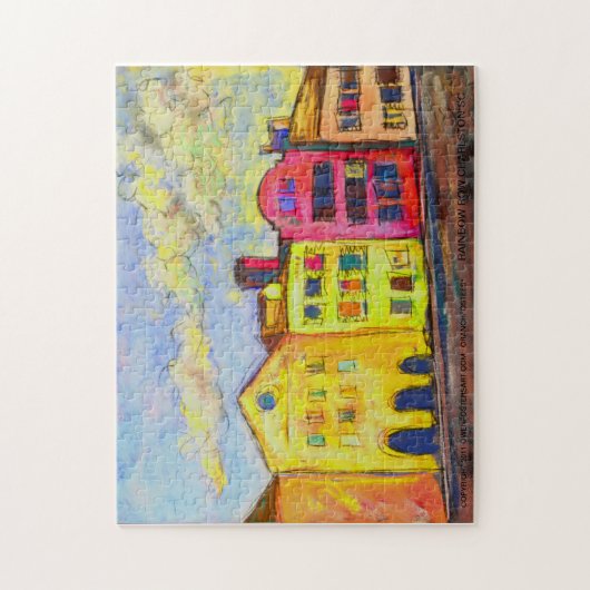 PUZZLE RANGÉE D'ARC-EN-CIEL (Vertical)