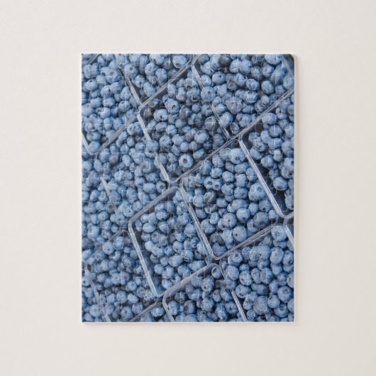 Puzzle Rangées de bleuets (Vertical)