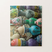 Puzzle Rangées de la poterie dans Nizwa, Oman (Vertical)