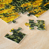 Puzzle Rangées de tournesol (Côté)