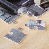 Puzzle Rangs de petites statues de moines Jizo avec des b (Côté)