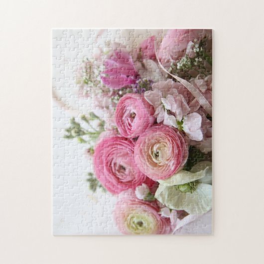 Puzzle Ranunculus, autres fleurs de printemps (Vertical)
