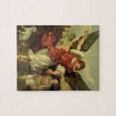 Puzzle Raphael et Tobias, 1507-8 (huile sur le panneau) (Horizontal)