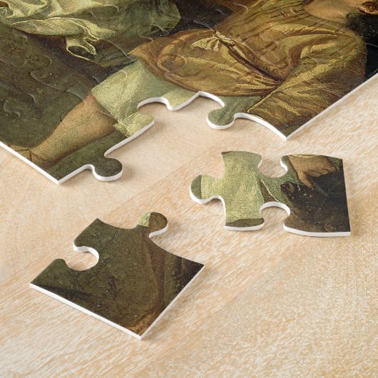 Puzzle Raphael et Tobias, 1507-8 (huile sur le panneau) (Côté)