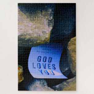 Puzzle Rappel de l'Amour de Dieu pour vous. Foi chrétienn