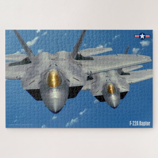 Puzzle RAPTEUR F-22A (20 x 30 POUCES) (Horizontal)