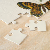 Puzzle Rassemblement coloré de papillons et de chenilles (Côté)