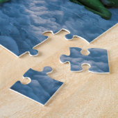 Puzzle Rassemblement de grenouilles autour d'un feu de ca (Côté)