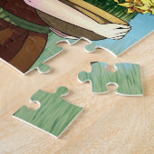 Puzzle Rassembler les fleurs avec un dragon (Côté)