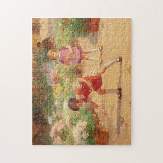 Puzzle Rassembler les fleurs | Victor Gabriel Gilbert (Vertical)