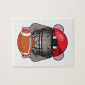 Puzzle Rat au football (Horizontal)