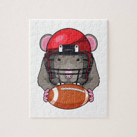 Puzzle Rat au football (Vertical)